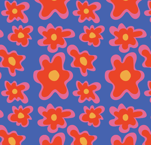 Emma's Flowers Print