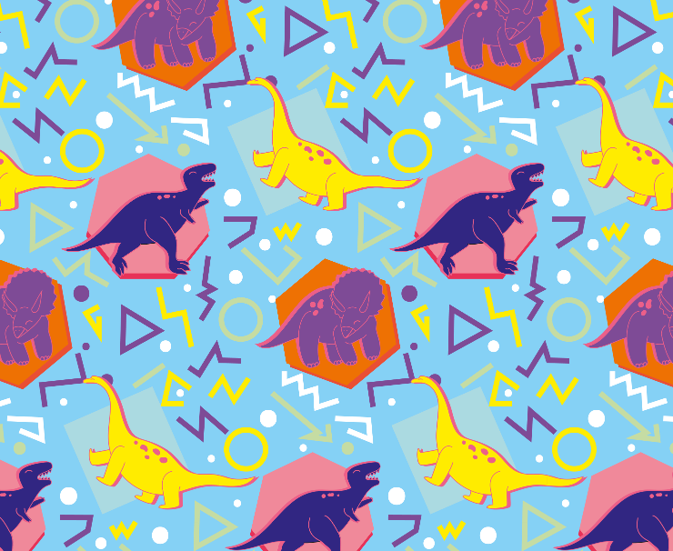 Blue Dinosaur