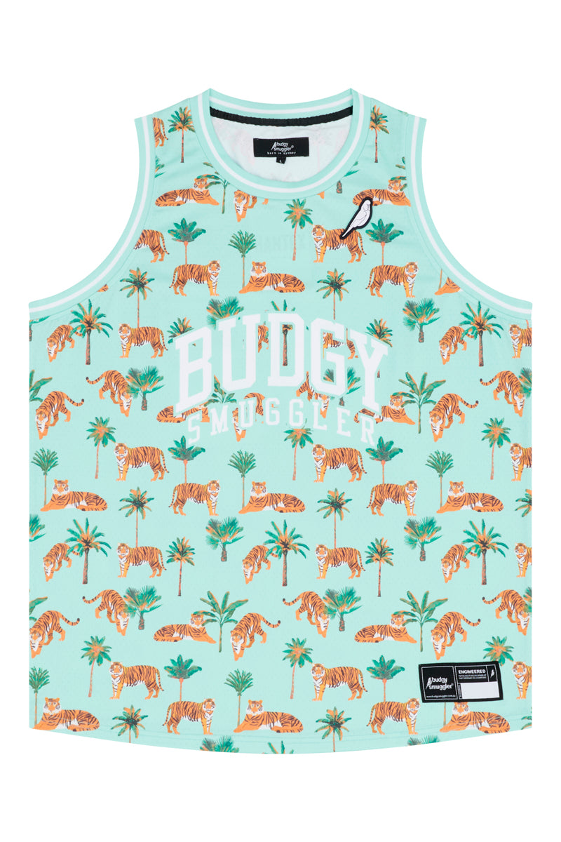 Basketball Singlet in Tigers