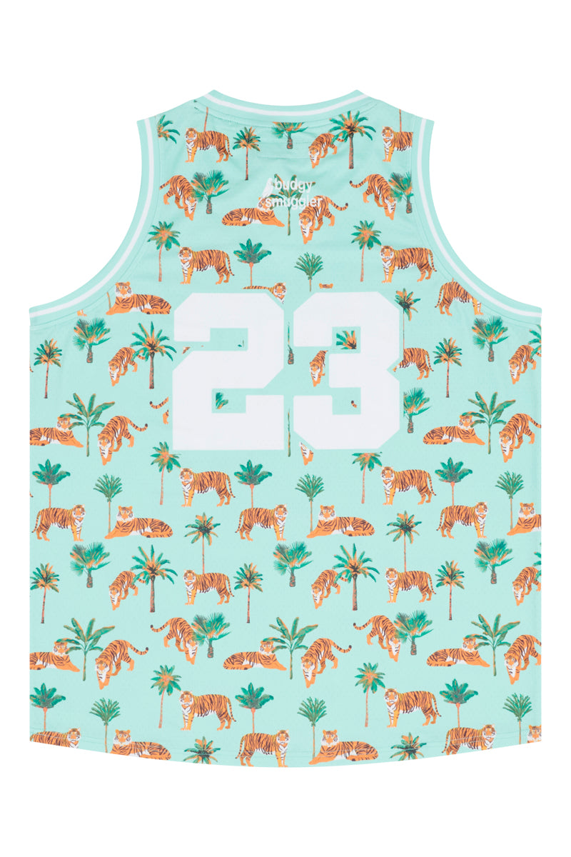 Basketball Singlet in Tigers