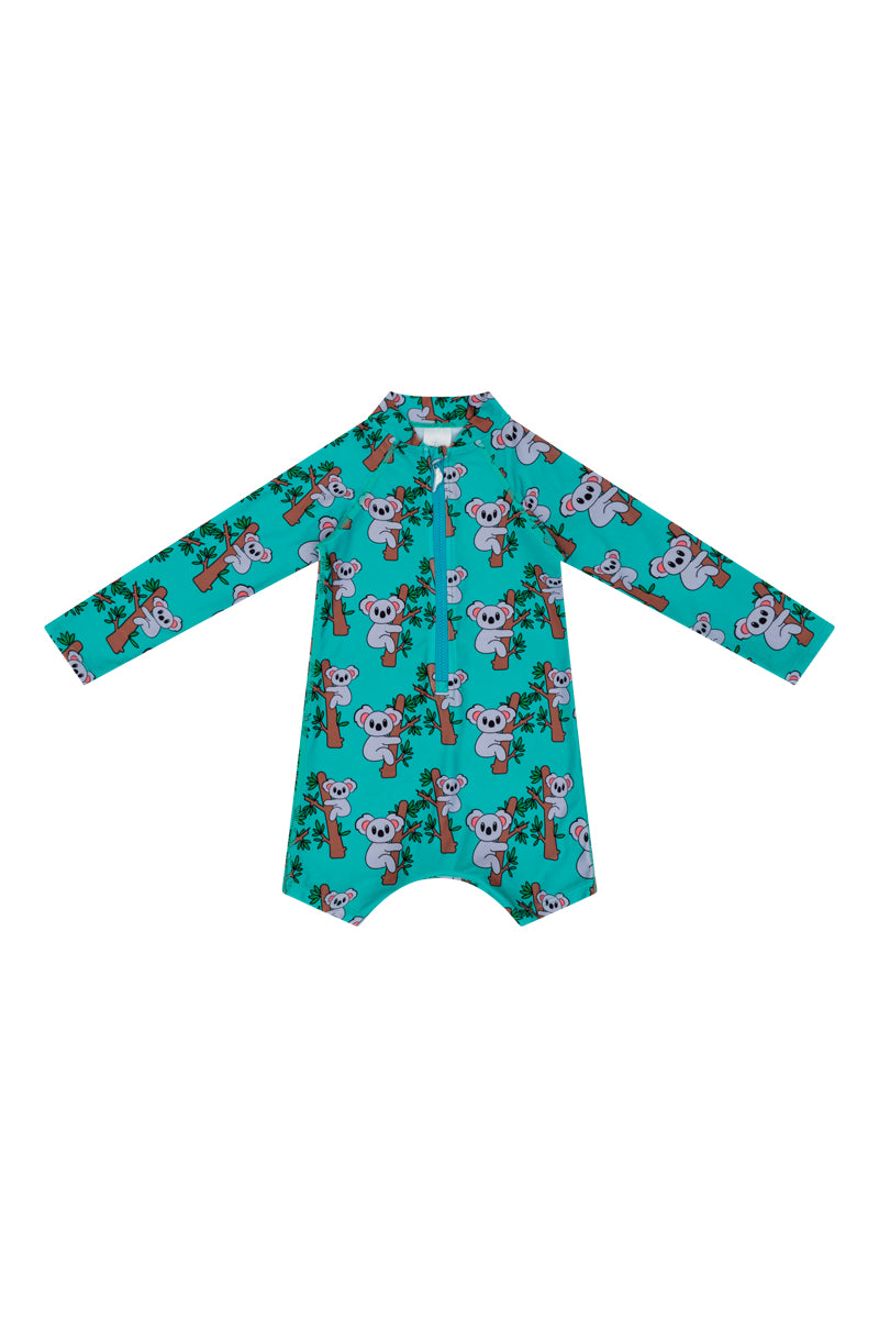Kids Onesie Swim Bundle in Koala UPF 50+
