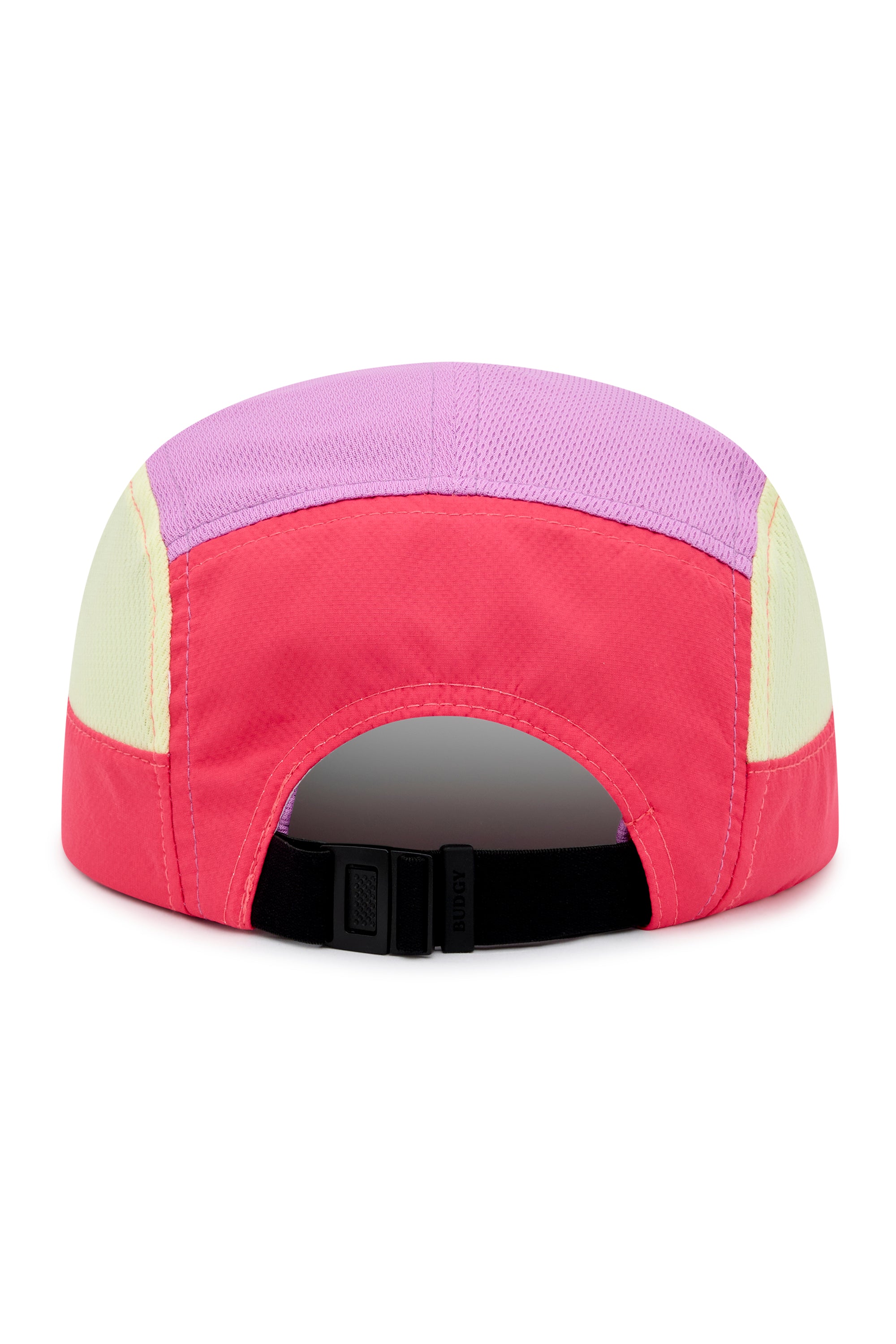 Running Cap in Pink Yellow
