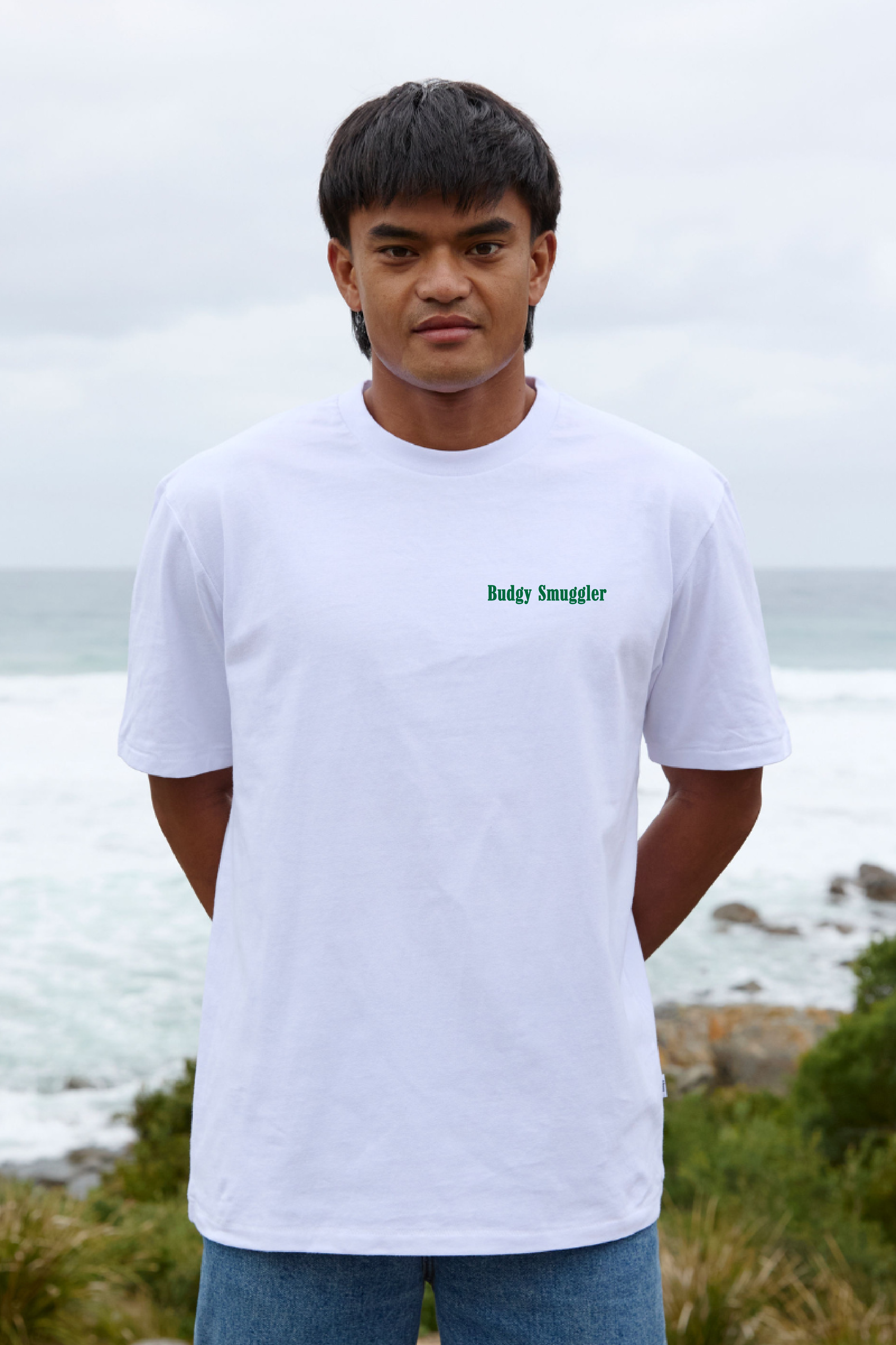 White Tee with Bogey Daddy