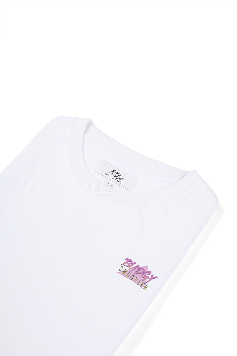 White Tee with Koala Ski