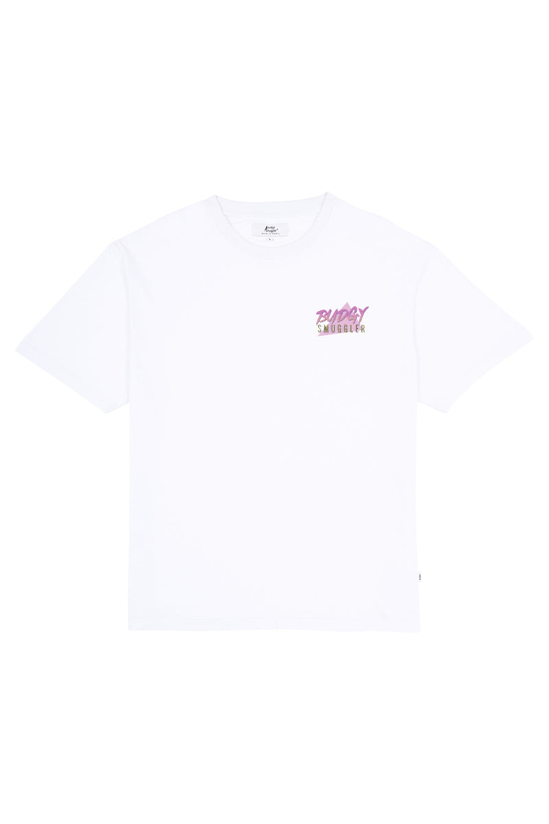 White Tee with Koala Ski