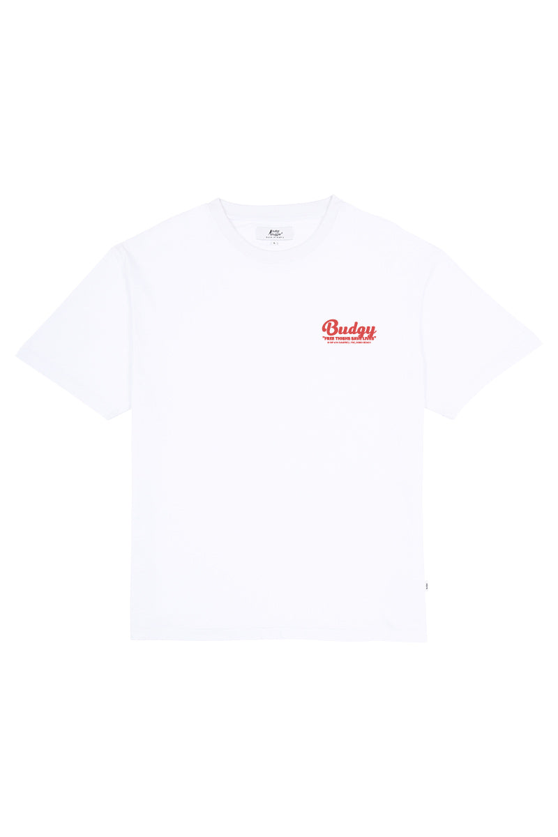 White Tee with Bondi Store #2