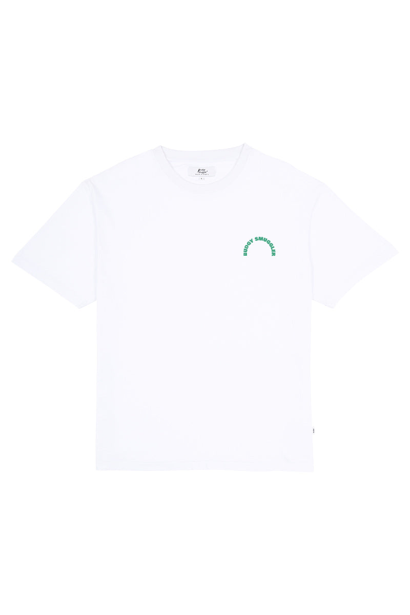 White Tee with Brickies Laptop