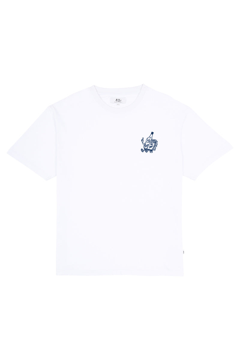 White Tee with Sprites and Frites