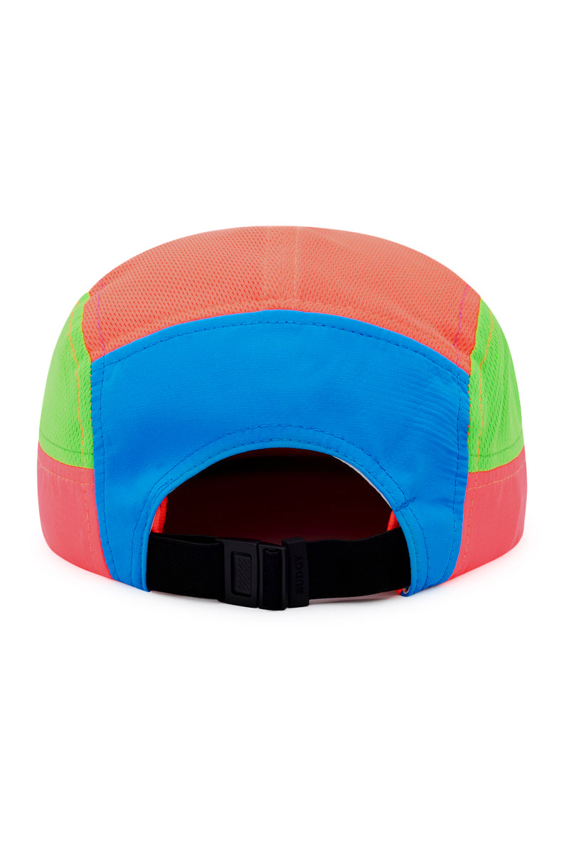 Running Cap in Pink, Orange and Blue