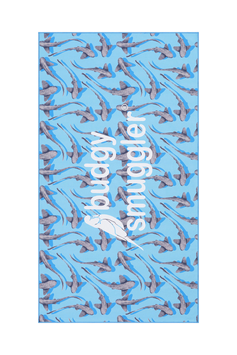 Double Sided Towel in Sharks