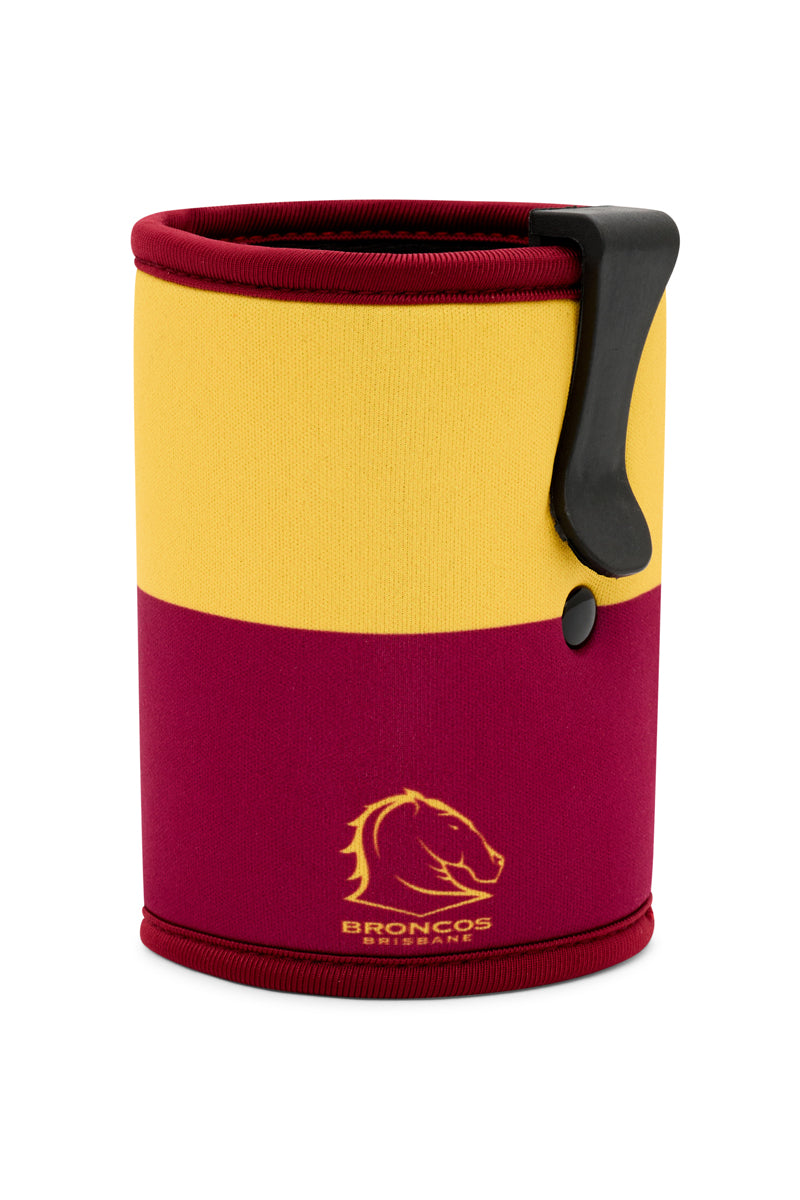 Stubby Holder in Brisbane Broncos