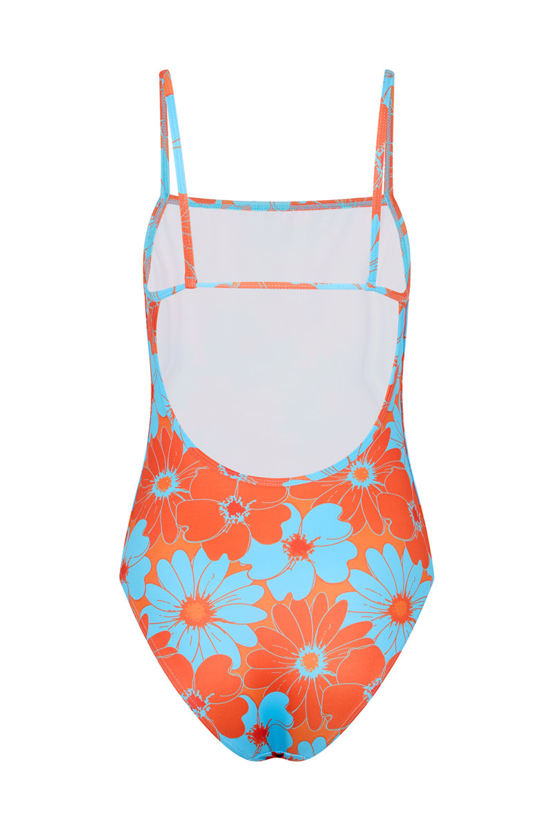 Thin Strap Racer in Bloom Service
