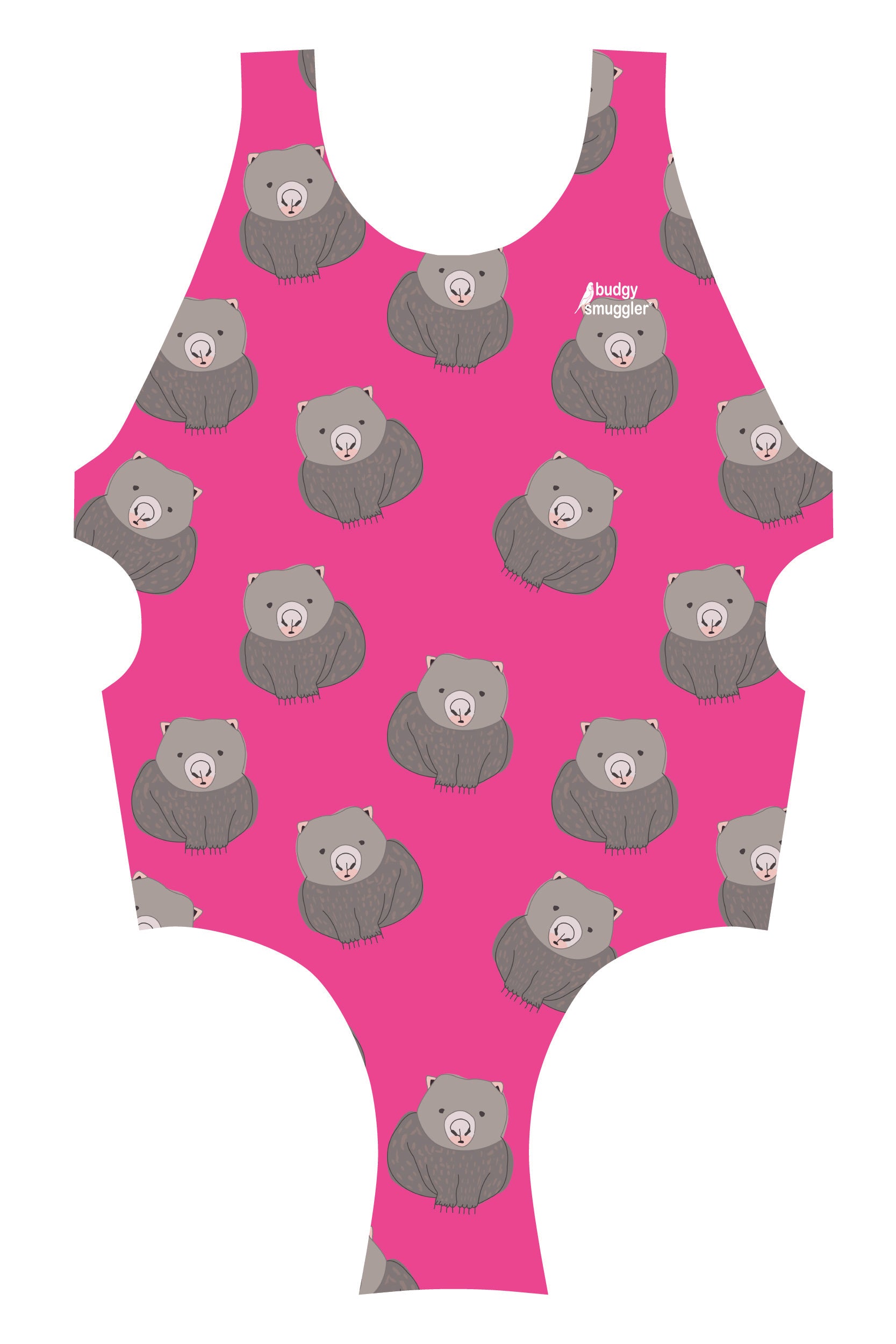 Thick Strap in  Bondi Wombats Pink | Made to Order