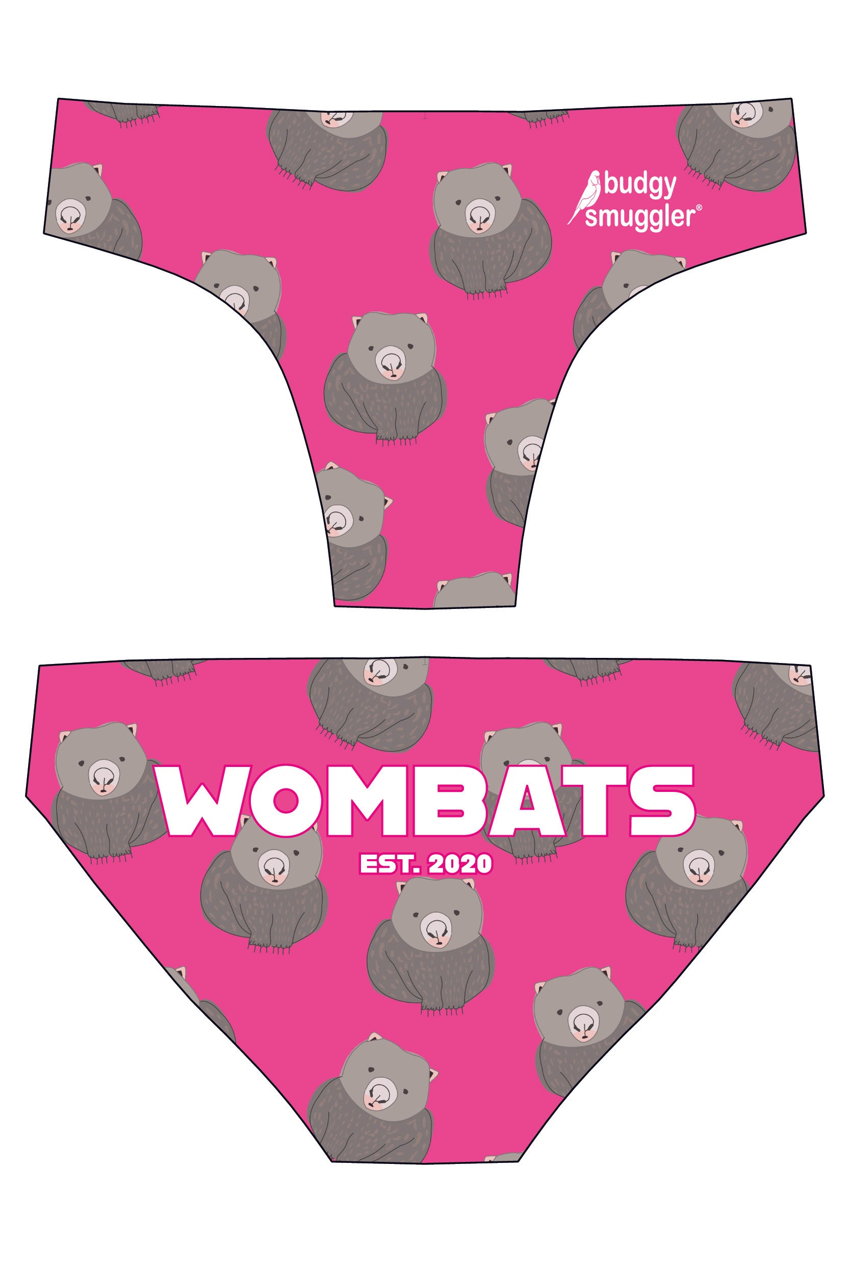 Boys Bondi Wombats Pink | Made to Order
