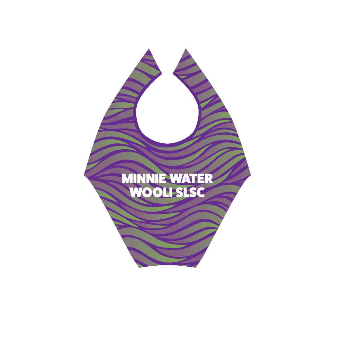 Women's Thin Strap Racer Minnie Water / Wooli SLSC | Made to Order