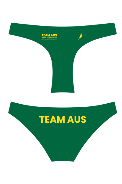 AUS Hyrox 2025 Women's Shelly Bottom Green | Made to Order