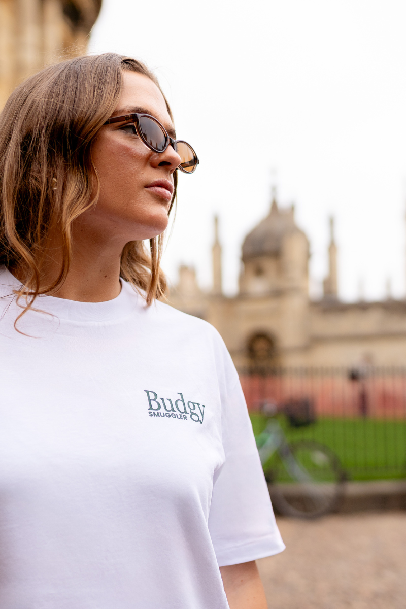 Lightweight White Tee with Sunday League