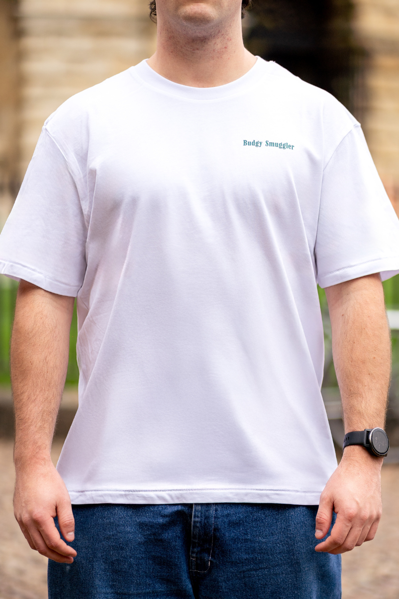 White Tee with Bogey Daddy