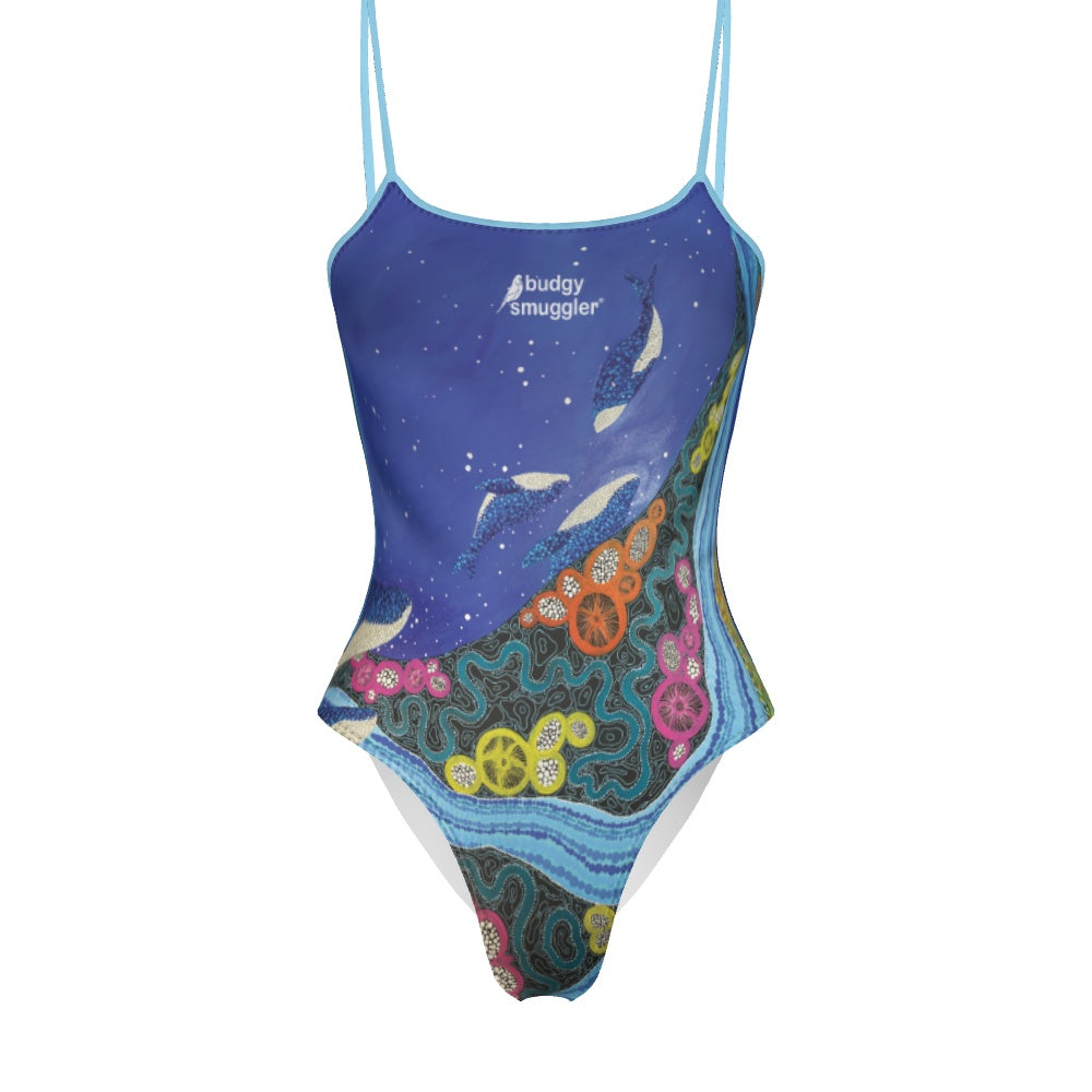 Thin Strap Racer in Royal Far West