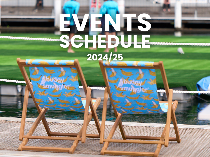 Summer Events & Pop Up Schedule 2024/25