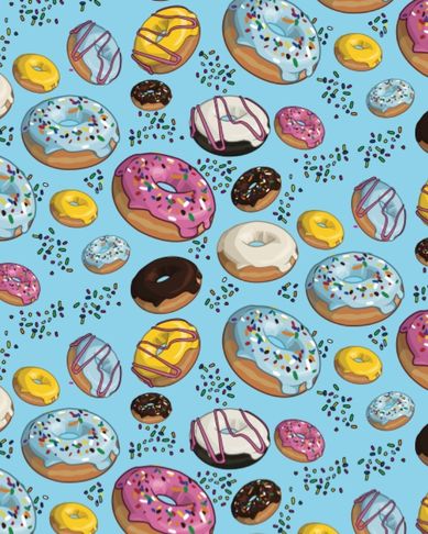 Donuts Print