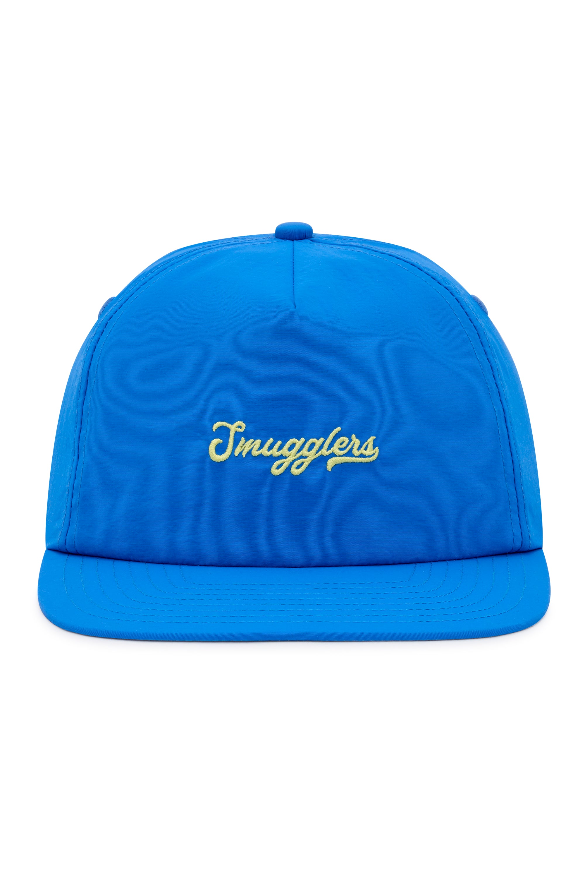 5 Panel Snap Back in Blue "Smugglers"