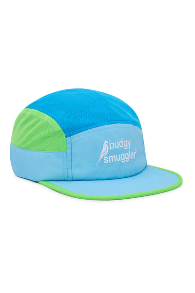 Running Cap in Neon Lagoon