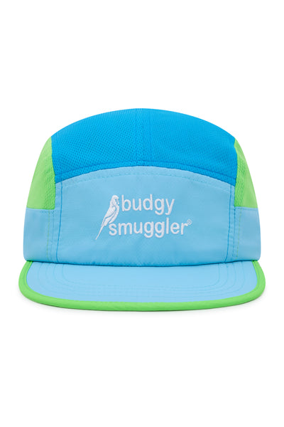 Running Cap in Neon Lagoon