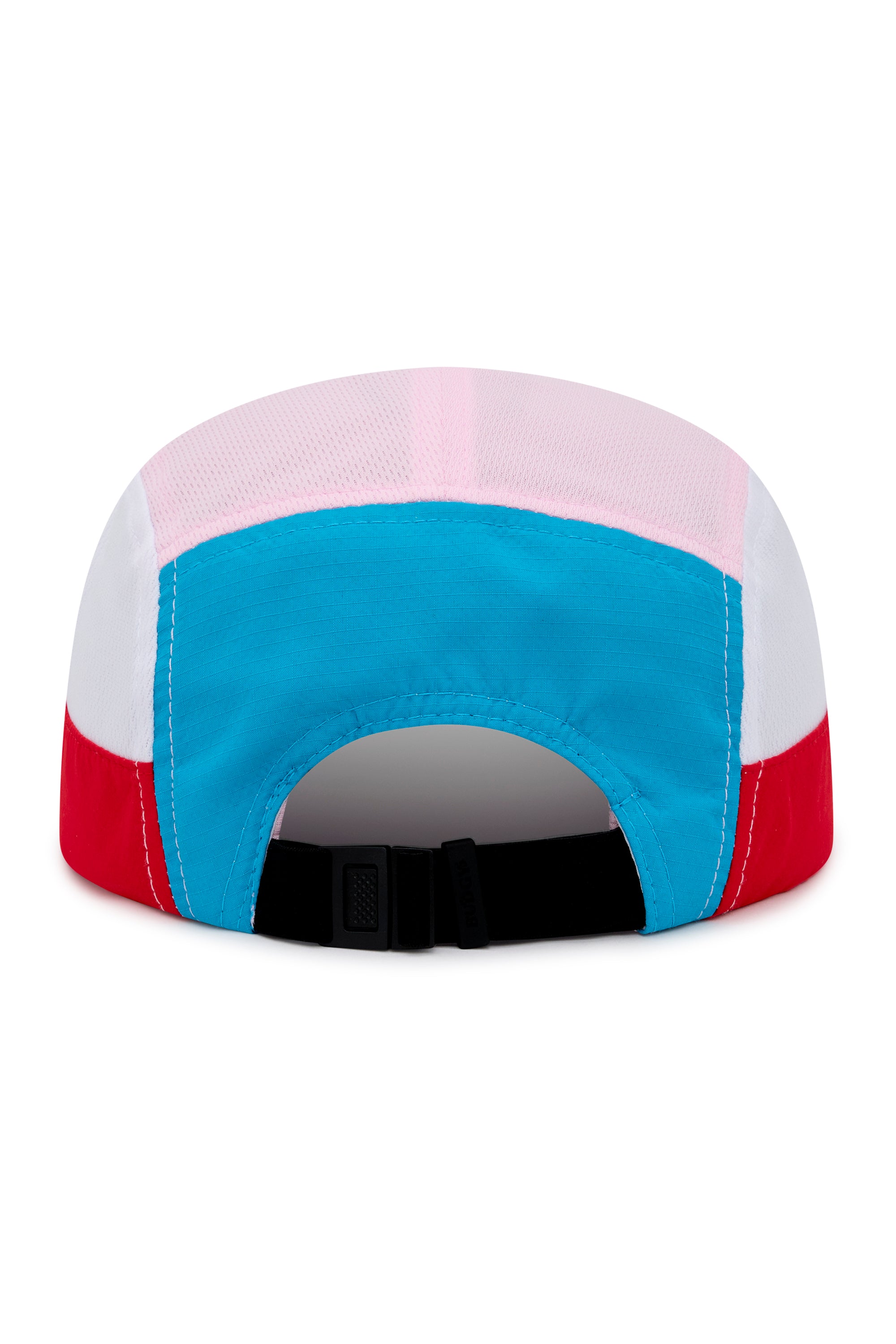 Running Cap in Red White Pink and Blue