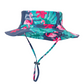 Kids Swim Hat in Flamingos UPF 50+