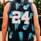 Basketball Singlet in Box Jellyfish