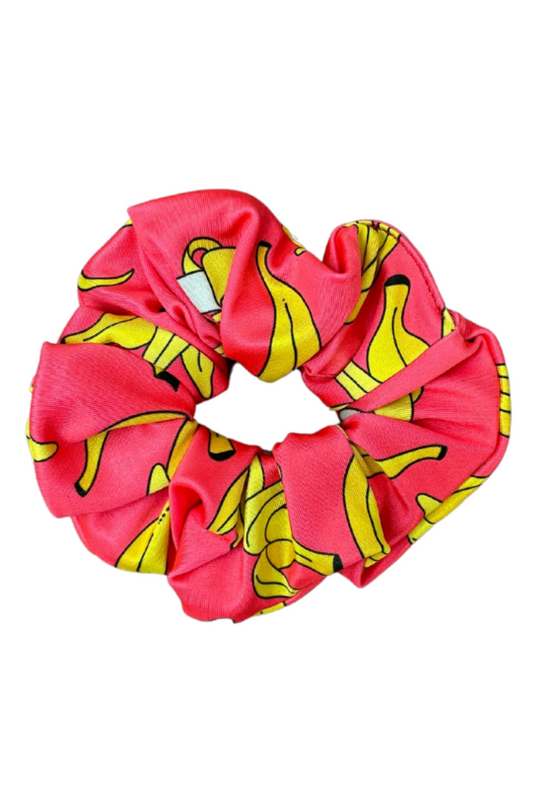 Scrunchie in Cool Bananas