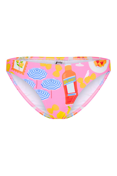 Shelly Bottom in Pink Amalfi