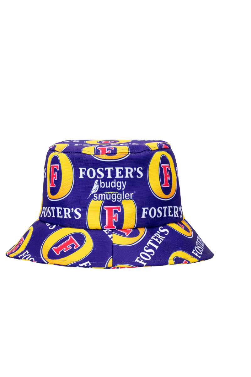 Bucket Hat in Fosters Logo