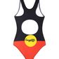 Girls One Piece in Aboriginal Flag