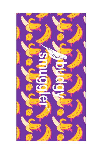 Double Sided Towel in Drippy Bananas