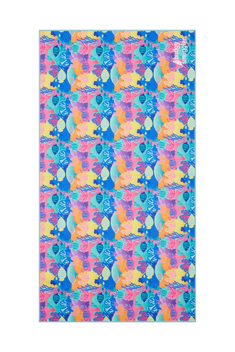 Reshing View Reef-reshing Double Sided Beach Towel | Budgy Smuggler Australia