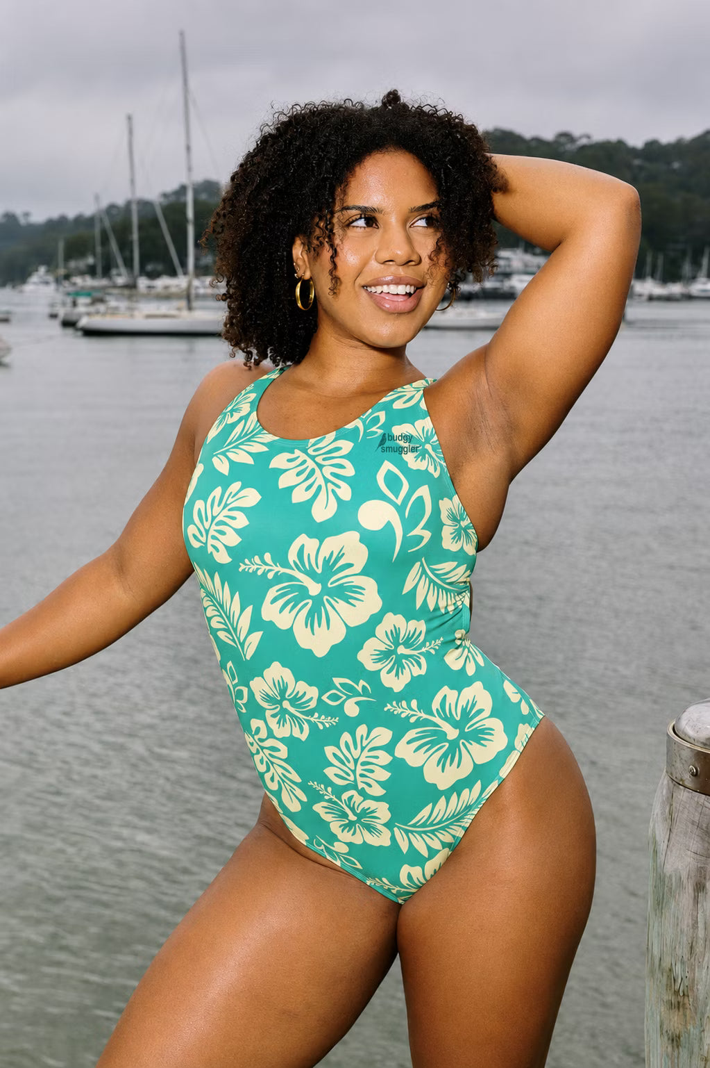 Thick Strap Racer in Alt Lei-zy Days