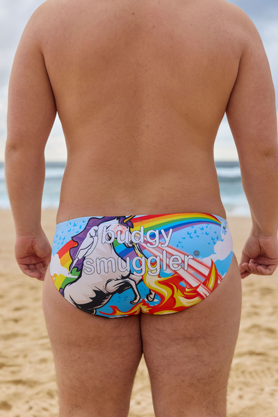 Rainbow Fire Breathing Unicorn w/ Fricken Laser Beams