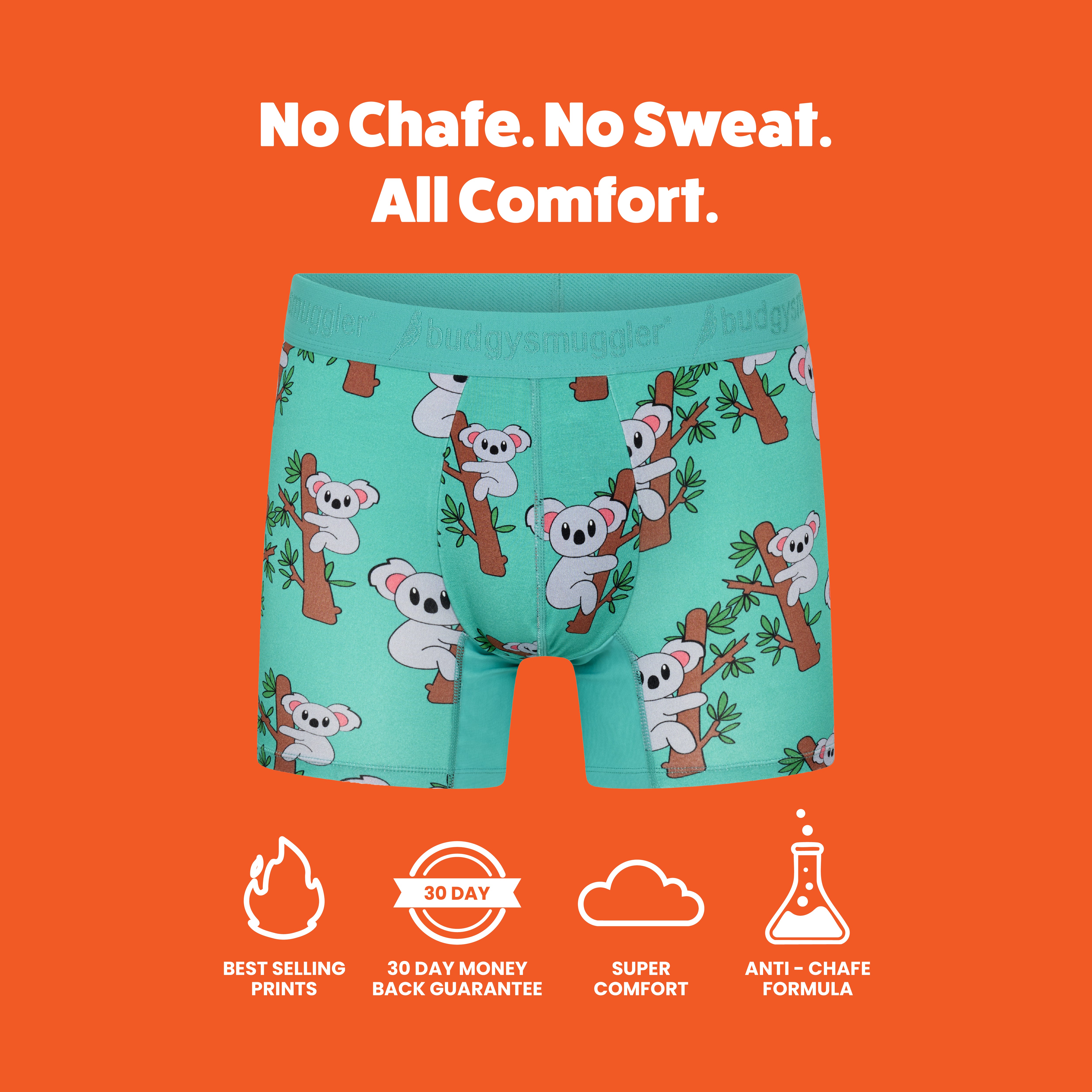 Men's Underwear Trunks in The Clappers