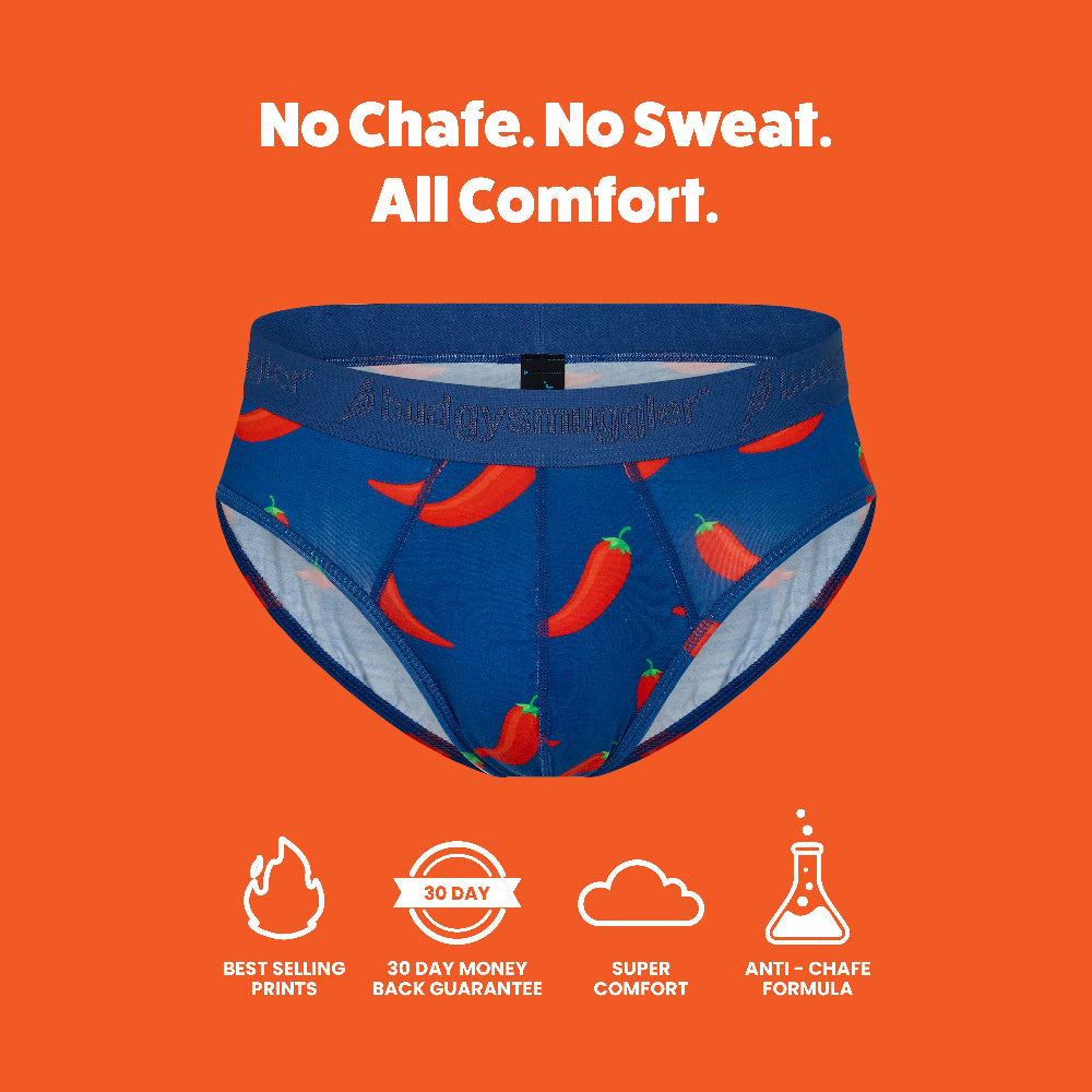 Budgy Smuggler bamboo underwear benefits graphic