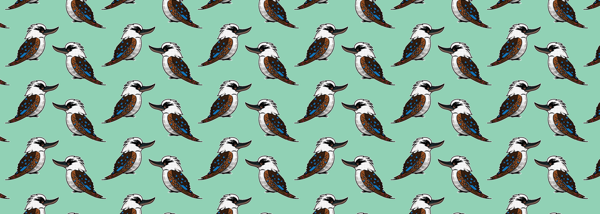 Kookaburra Print banner
