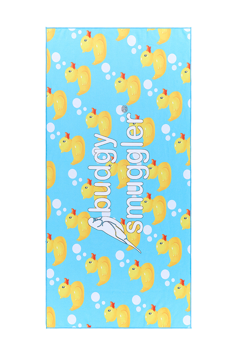 Double Sided Towel in Rubber Duck | Large Logo