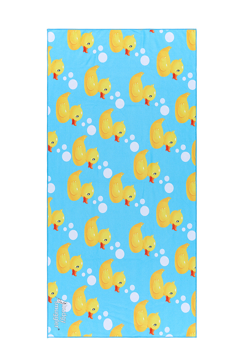 Double Sided Towel in Rubber Duck | Small Logo