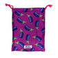 Double Sided Towel in Obscene Aubergine | Small Logo