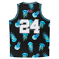 Basketball Singlet in Box Jellyfish