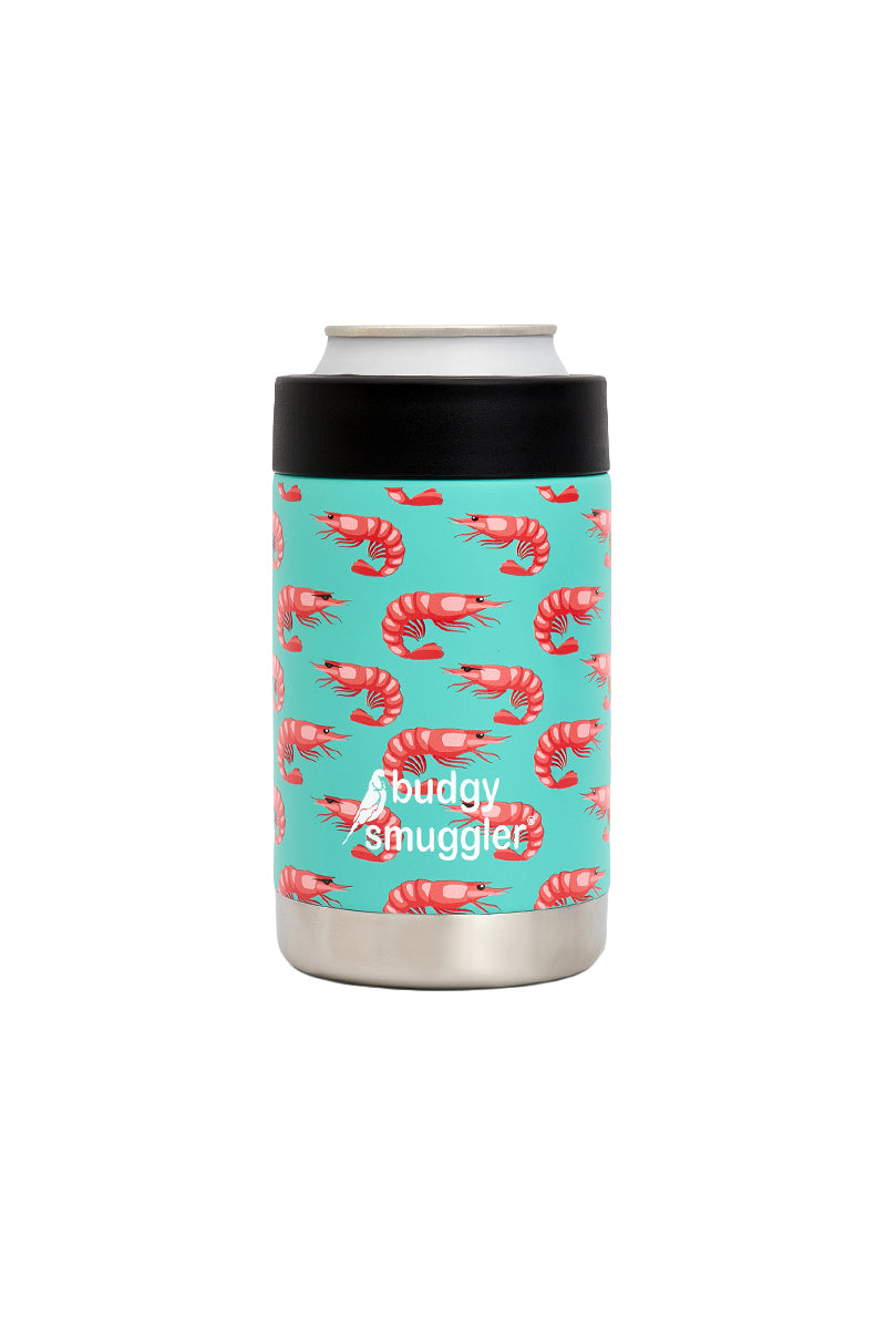 Premium Insulated Can Cooler in Prawns