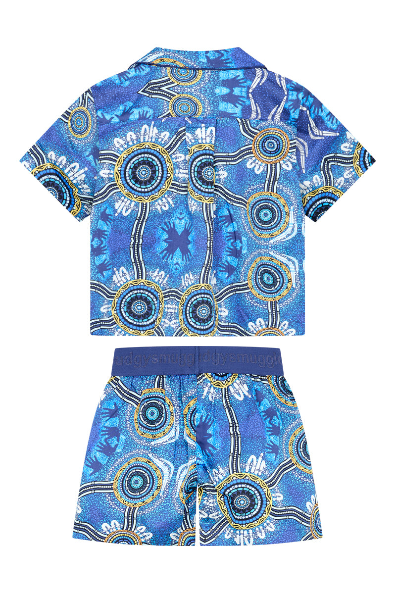 Kids Pyjama Set in Charlie Wanti