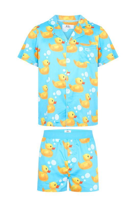 Men's Pyjama Set in Rubber Ducks