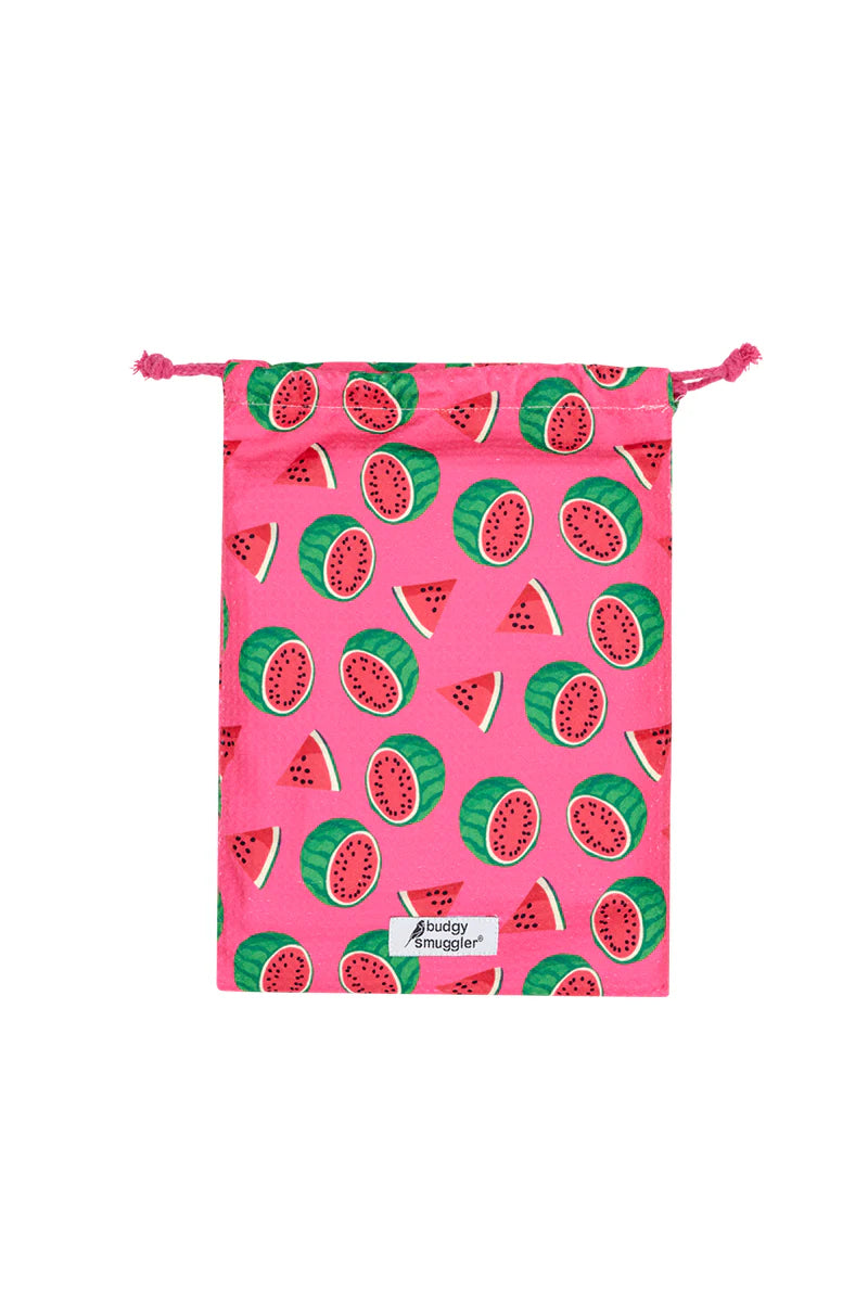 Mens Swim, Underwear and Bucket Hat Bundle in Watermelon